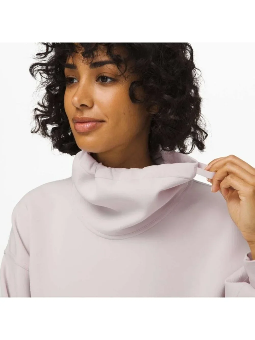 Lululemon Full Flourish Pullover Light Chrome